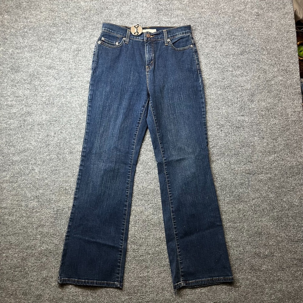Levi's 512 Perfectly Slimming Bootcut Jeans Women's 10S Blue Denim Stretch 29X29